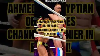 Ahmed The Egyptian OBLITERATES Channing Garnier in REMATCH! 🤯🇪🇬🇺🇸 | Dark Match #ACWAPEX