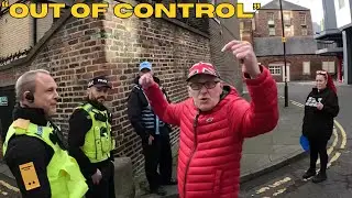 &ldquo;BACK OFF NOW!&rdquo; 😡 Inspector Snaps and Gets Hands On &mdash; Shocking UK Police Moment