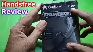 Audionic Thunder T-30 Handsfree review in urdu | Cheap price | Best quality