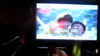 VemSan singing for...fun (Mama Miaaaa!)