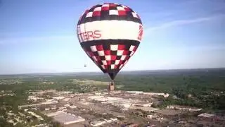 Hot Air Balloon ride over Cedar Rapids and Hiawatha with Buzzards Glory Balloon Company