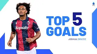 Joshua Zirkzee's Top 5 Goals | Top Goals | Serie A 2023/24