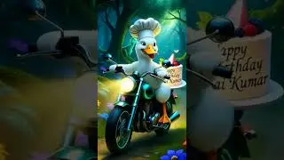 Happy birthday #happybirthday #birthday #duck #ai #celebration #birthdaycelebration #cake