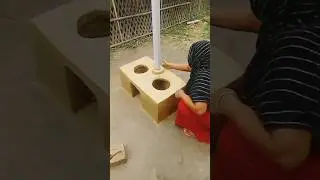 Primitive Technology Oven and Chulha  । Stove making। Clay Stove #mittikachulha #Chulha #viral