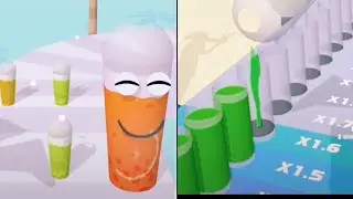 Short gameplay videos 3d |Juice Run 3d part 15@emilyhchannel3303