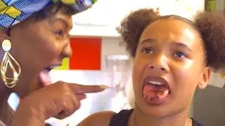 CHALLENGE WHAT'S IN MY MOUTH ft JADE / piment, rouge à lèvres ...
