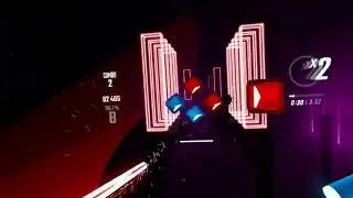playing slash inferno in beat saber