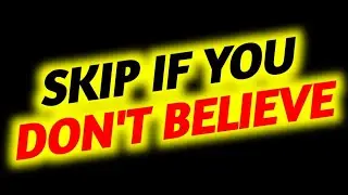 God says, skip if you not believe in God | god's message today 