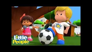 Soccer Fun! | Little People | Cartoons for Kids | WildBrain Little Jobs