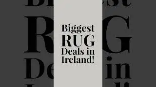 Biggest Rug Deals in Ireland! #rugsale #discountrugs #rugsireland #rug