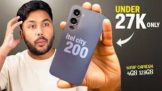 itel city 200 unboxing | Budget Smartphone Features, Performance Score, Design