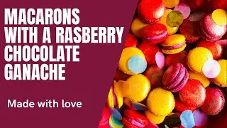 #sabinelange #macarons  Raspberry Macarons