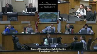 Board of Supervisors Tues Mtg 06-17-2025 &middot; Prop 47 Cohort Grant
