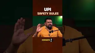 3 Rules That Can Protect Your UPI Money | Viswanath Krishnamurthy, CRO(NPCI) | Gobinath #shorts