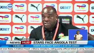 Harambee Stars to face Angola in their second match of the CHAN 2024 tournament.