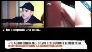 Le olgettine chiamano Silvio Berlusconi in convalescenza - Intercettazione #18