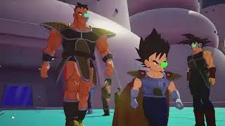 Bardock Seeing Kid Vegeta