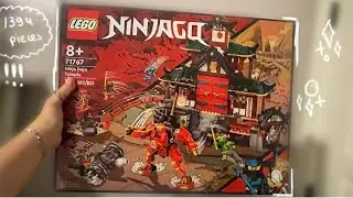 🥷 LEGO Ninjago Dojo Temple Build | 1394 pieces | donna!
