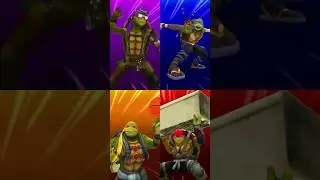 All Movie Turtles Attack Animations | TMNT Legends