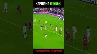The GOAL that decided the SPANISH Super Cup Champion