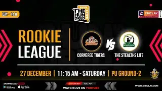 Cornered Tigers vs The Stealths Lite | Hundred Power League - Rookie - 14.0 | Criclay - Part 2