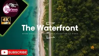 UK 🇬🇧 | Kent | The Waterfront Hythe Area View | Drone Aerial Relaxation 4K UHD Video