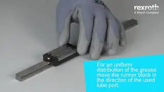 Ball Rail Systems  |  Lubrication size 15 and 20
