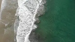 Drone Aerial of The Pacific Ocean