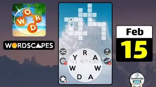Wordscapes Daily Puzzle February 15 2022 Walkthrough
