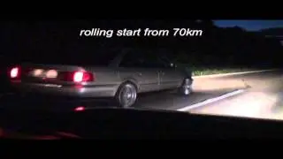 Golf 2 VR6 Turbo Turbo-Impression vs. Audi S4 Quattro 600PS+