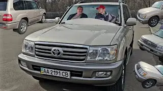 УНИКАЛЬНАЯ НАХОДКА: культовый внедорожник Toyota Land Cruiser 100 2006 года.