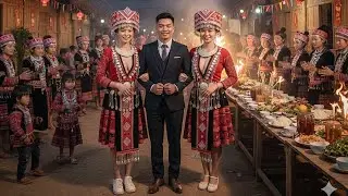 CÁN BỘ NGƯỜI KHƠ MÚ LẤY CHỒNG, CẢ BẢN NẬM TỘC VUI NHƯ TẾT