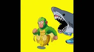 ITALIAN BRAINROT/ SHIMPANZINI BANANINI VS TRALALERO TRALALA #anime #italianbrainrot #trendingshorts