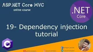 19. ASP.NET Core dependency injection in Darija Arabic