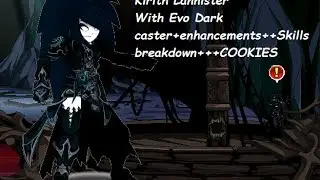 AQW-Evo Dark Caster+Enhances++SKILL BREAKDOWN+++COOKIES
