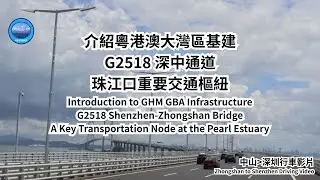 中國大型基建-深中通道 China's Major Infrastructure Project: Shenzhen-Zhongshan Channel
