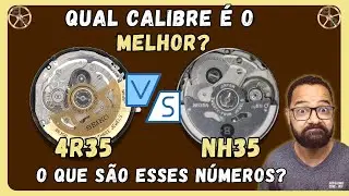 4r35 ou nh35 qual é melhor, o que significa estes números, o que é calibre? Ezequias Relojoeiro
