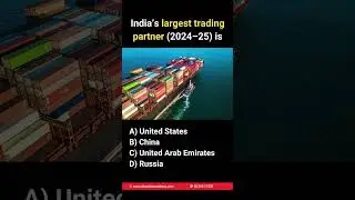 Who Tops the Chart as India&rsquo;s Biggest Trading Partner in 2024&ndash;25? 🌏📈