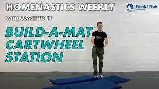 Homenastics&trade; WEEKLY - Build-a-Mat Cartwheel Station