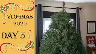 Vlogmas 2020 - Day 5 || Getting A Christmas Tree! || NovelTea Knitting