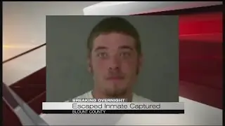 Blount Co. Escaped Inmate Captured