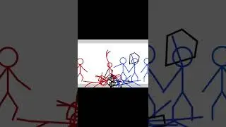 Gang war :- in stickman fight #animation #gaming #shorts