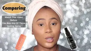 Спрей для фиксации Colourpop All Star и спрей для фиксации LA Girl Pro