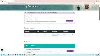 Create a Section code org