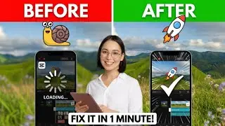 STOP Editing on a Laggy CapCut! (Fix it in 1 Minutes)