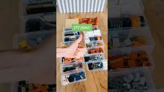 Taking apart sets to build my city 🚀 #lego #collection #legocity #timelapse