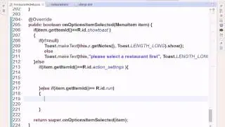 20 Android Course LanuchList Sitting in the background progress bar feature SystemClock sleep Runnab