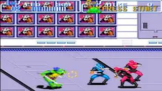Teenage Mutant Ninja Turtles Turtles In Time SNES Playthrough - Scene 4 (Technodrone)