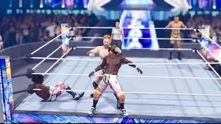The Brawling Brutes Sheamus & Ridge Holland Vs. The New Day Kofi Kingston & Xavier Woods - WWE 2K24