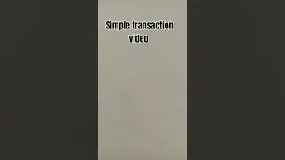 Simple Transaction video #artist #drawing #shorts #ytshorts #drawing
